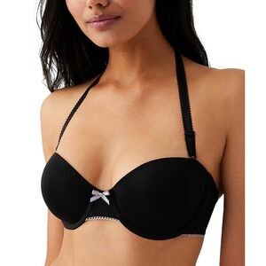 b.tempt'd by Wacoal Black Convertible Strapless Bra 954217 Women 36D NWT